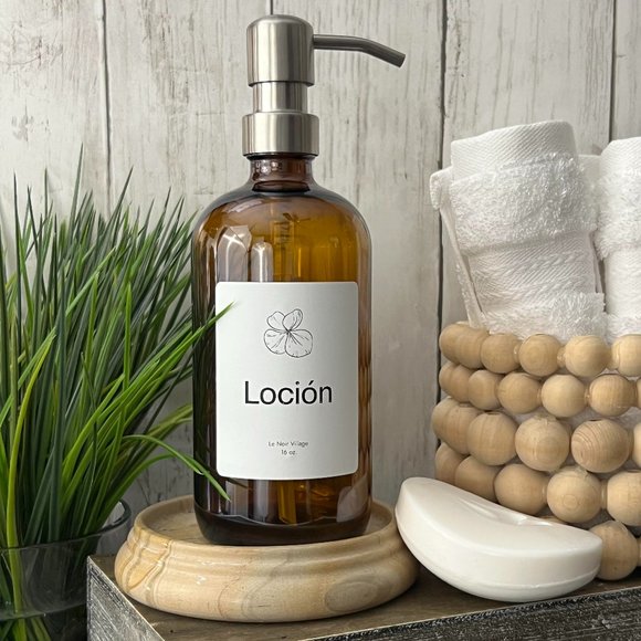 BROWN GLASS SOAP BOTTLES - Picture 14 of 14